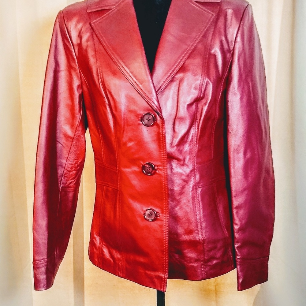 Vintage leather East 5th jacket!